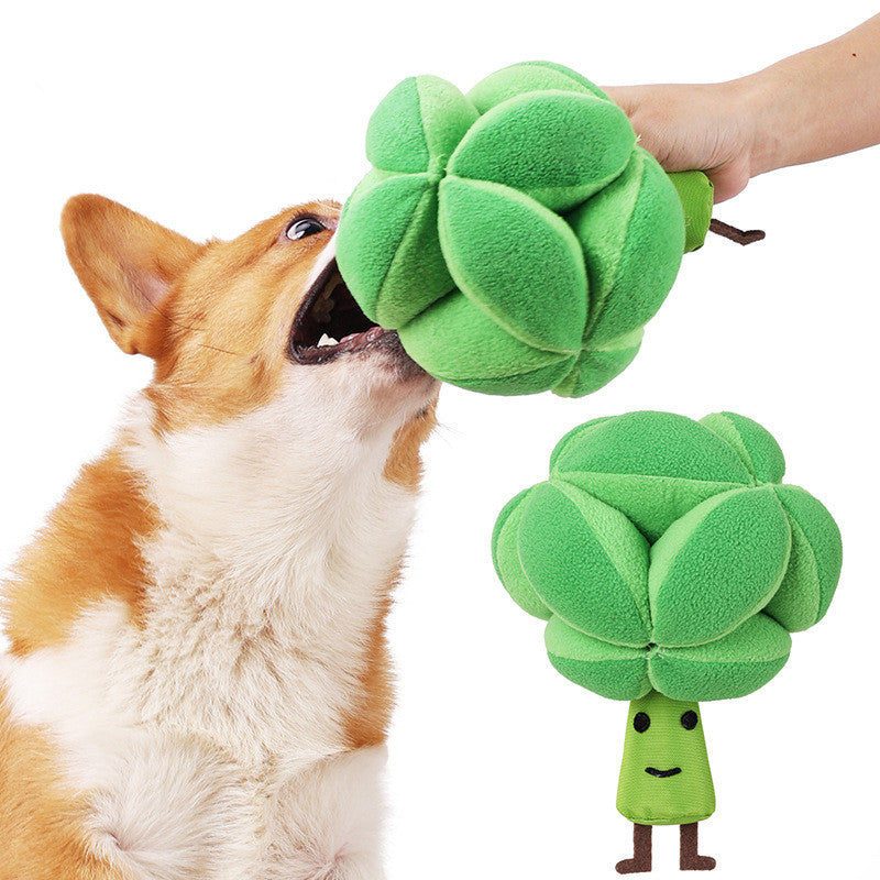 Interactive dog toys with food